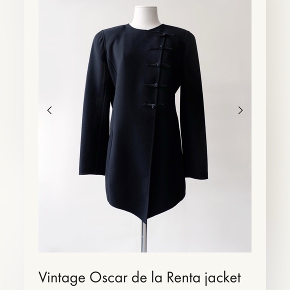Vintage Oscar de la Renta Oriental Wool Jacket Size
6 $3290 - Picture 2 of 6